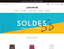 Tablet Screenshot of jacobus.ca